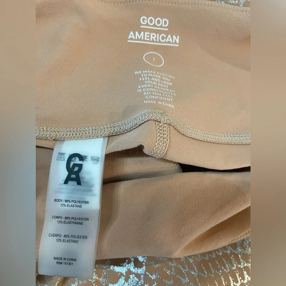 GOOD AMERICAN Python Print Foul Leggings‎ Size 3 Athletic LIKE NEW - Picture 9 of 14